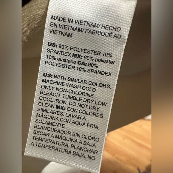 Chico’s Women’s XL Faux Suede Snakeskin l Open Front Jacket Beige Fall - Picture 4 of 11